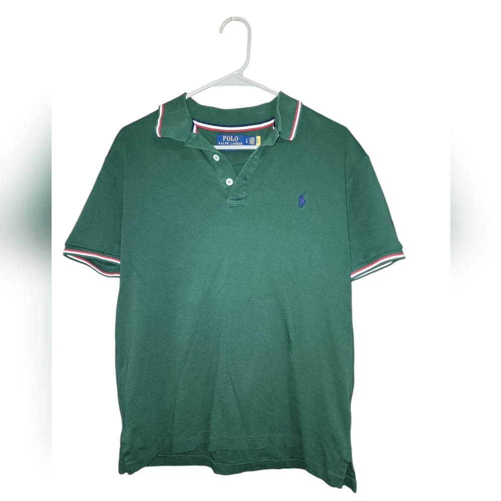 RALPH LAUREN MENCustom Slim Fit Mesh Polo Shirt